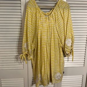 Innika Choo Yellow Gingham Dress